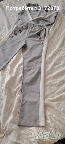 Спортен сет с 3D цветя, снимка 3 - Спортни екипи - 54212011