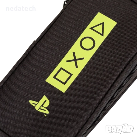 Ученически несесер Playstation, Черен, 22x6x11 см., снимка 3 - Ученически пособия, канцеларски материали - 51605183