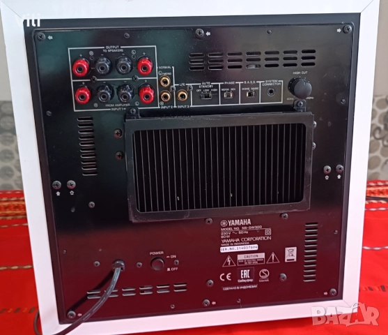 Yamaha NS-SW300, снимка 7 - Ресийвъри, усилватели, смесителни пултове - 51635725
