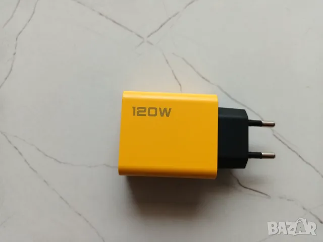 USB зарядно 120W, четири порта зарядно за мобилен телефон, четворно, Зарядно, снимка 2 - Оригинални зарядни - 46979466