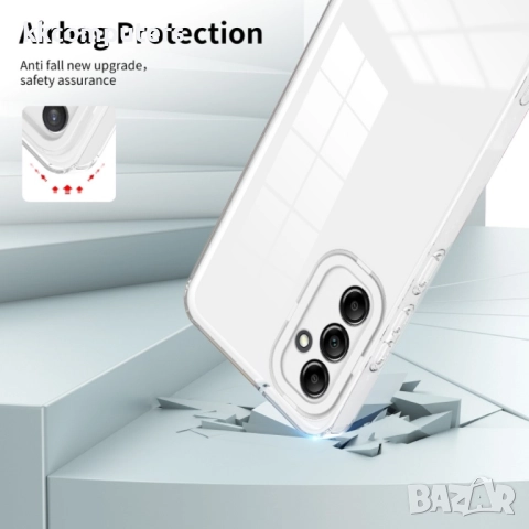Samsung Galaxy A25 5G Силиконов Калъф Transparent TPU и Протектор, снимка 9 - Калъфи, кейсове - 52739204