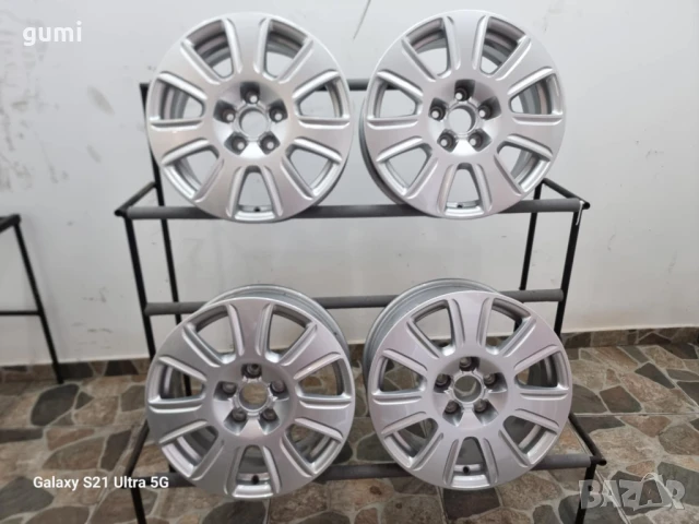 4бр 16ски джанти за AUDI 5х112мм A160639 , снимка 5 - Гуми и джанти - 51352195