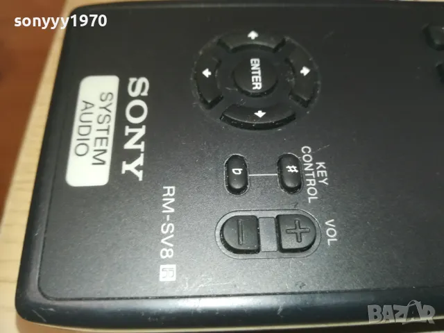 SONY RM-SV8 AUDIO REMOTE CONTROL 0110241310, снимка 14 - Ресийвъри, усилватели, смесителни пултове - 47420196