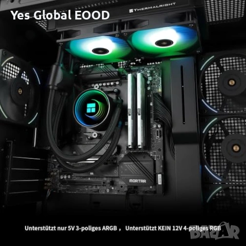 Thermalright Frozen Notte 240 Black ARGB AIO водно охлаждане, снимка 6 - Друга електроника - 53174642