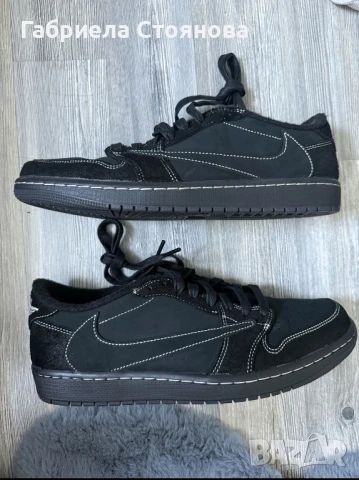 Air Jordan 1 Low OG x Travis Scott ‘Black Phantom’ (2022) , снимка 1