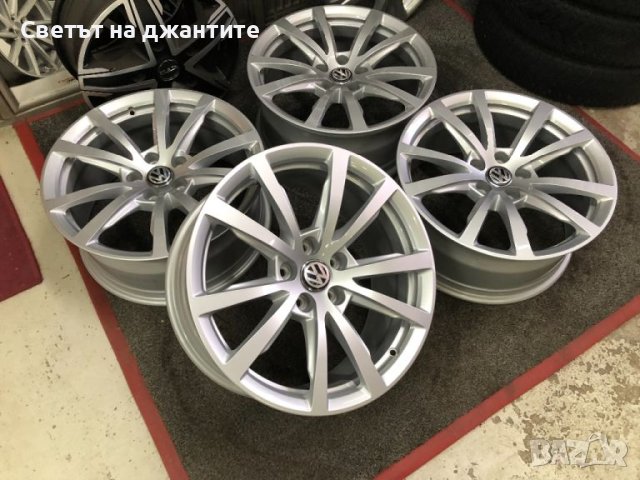 Джанти 18 Цола Audi Q5  A6 A8 VW Passat Tiguan Original , снимка 2 - Гуми и джанти - 46143257