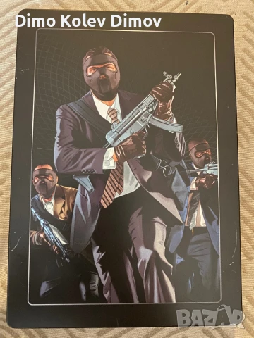 GTA 5 Xbox 360 Limited Edition. Метална кутия. GTA V, снимка 2 - Екшън - 50595910