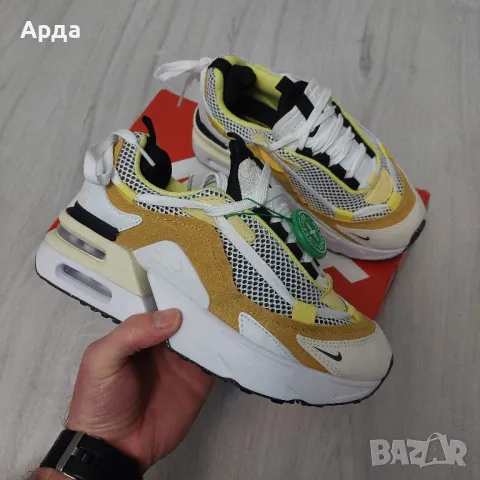 Nike Air Max Furyosa White Yellow, снимка 3 - Маратонки - 48956161