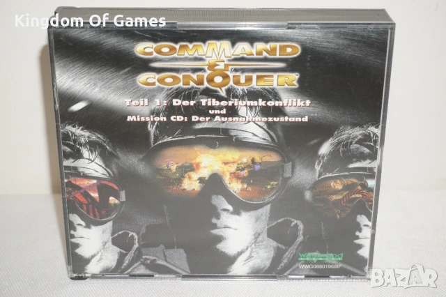 Лот от Игри за PC Command And Conquer Generale/Flight Unlimited 2/ Tomb Rider 2/Gangsters/Dark Omen/, снимка 12 - Игри за PC - 53185665