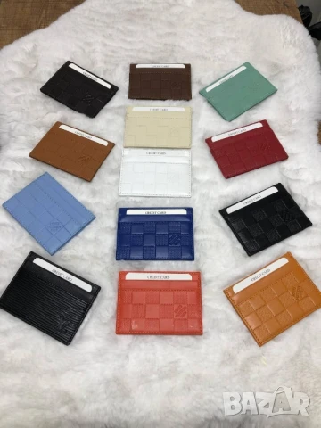 визитници от естествена кожа chanel ysl saint laurent gucci louis vuitton , снимка 4 - Портфейли, портмонета - 51337351