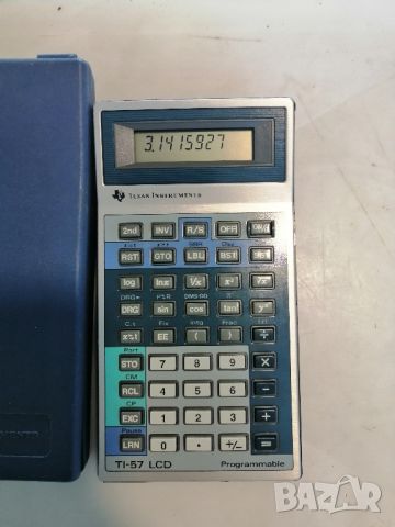 Ретро калкулатор Texas Instruments TI-57 LCD, снимка 2 - Антикварни и старинни предмети - 46477355