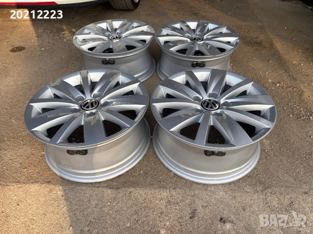4 броя алуминиеви джанти за Volkswagen Passat  16, снимка 9 - Гуми и джанти - 53724674
