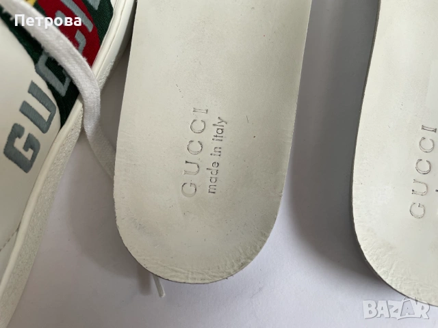 Маратонки Gucci 11 (EU 45.5-46)  Оригинал, снимка 10 - Маратонки - 53586440