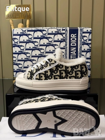 зимни дамски кецове Christian Dior , снимка 5 - Маратонки - 52939748