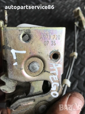 Механизъм за заключване на предна лява врата за Mercedes Atego  A9737200735, снимка 3 - Части - 53998893