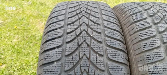 2бр зимни гуми 205/55R16. Dunlop SPWinterSport. DOT 4215. 7 мм дълбочина на шарката. Като нови., снимка 7 - Гуми и джанти - 49896650