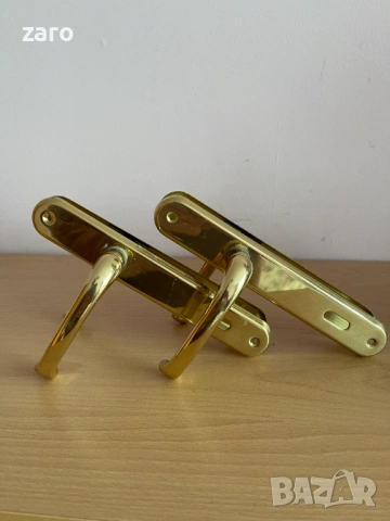 Дръжки за врата, цвят злато, снимка 2 - Интериорни врати - 53231764
