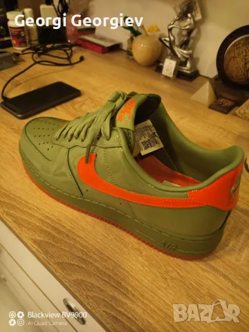 Nike air force 1 oil green , снимка 7 - Маратонки - 47701751