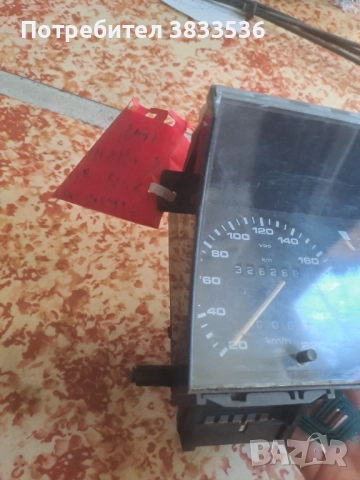 2буксов скоростомер със обортомер/ километражен уред за VW Golf / Jetta mk2 Бензин/, снимка 4 - Части - 51498322