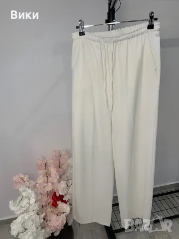 Бял панталон в размер XS, подходящ и за S, снимка 7 - Панталони - 50257566