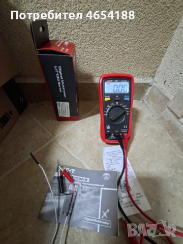 Аавтоматичен Мултиметър UNI-T UT133A , снимка 5 - Друга електроника - 52727848