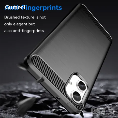 Samsung Galaxy A06  Противоударен Силиконов Гръб Карбон, снимка 6 - Калъфи, кейсове - 49749605