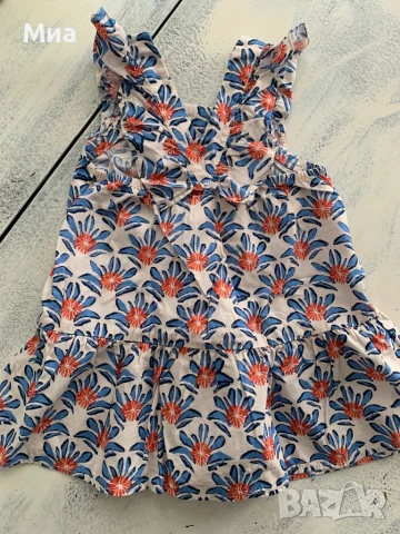 Бебешка рокля Zara 18-24 месеца, снимка 4 - Бебешки рокли - 50806993
