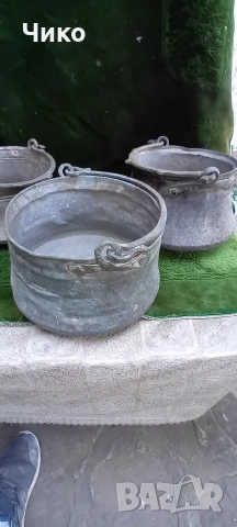 8бр малки бакърени менчета , снимка 2 - Антикварни и старинни предмети - 54125838