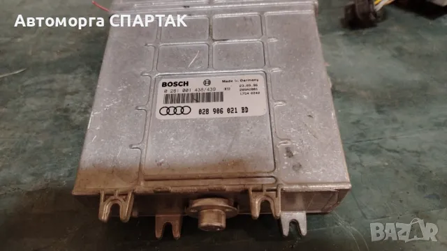 Компютър ECU Audi A4 1.9 TDI - AHU  028906021BD , 028 906 021 BD, 0281001438, 0 281 001 438, снимка 1 - Части - 47210544