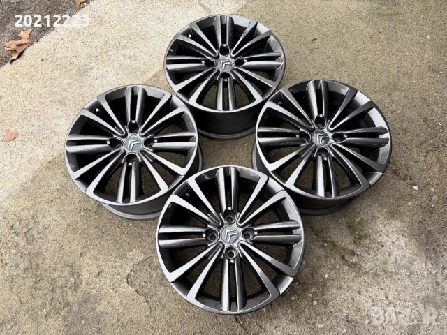 4 броя алуминиеви джанти за Citroen Elysee,C-Elysee,C4,DS4,DS5  16, снимка 5 - Гуми и джанти - 52432342