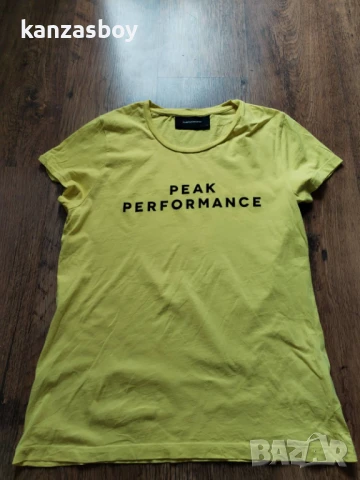 Peak Performance - страхотна дамска тениска М, снимка 4 - Тениски - 50716945