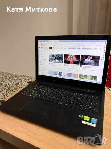 Продавам Лаптоп LENOVO G 50-30 , в отл състояние, работещ , с Windows 10 Home - Цена - 550 лева, снимка 3 - Лаптопи за работа - 44988405