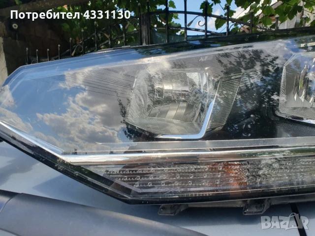 ляв фар туран vw touring 2015-, снимка 5 - Части - 51086937