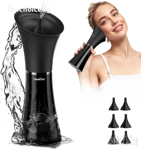 Електрическа система за отстраняване на ушна кал, инструмент за почистване на уши с водно захранване, снимка 4 - Други - 54072826