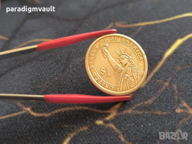 Монета - САЩ - 1 долар (Джон Адамс) UNC | 2007г., снимка 2 - Нумизматика и бонистика - 54006790