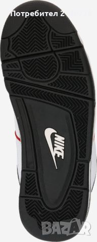 Nike Sportswear Високи маратонки 'Air Flight 89, размер 43' в бяло и червено , снимка 7 - Маратонки - 45468690