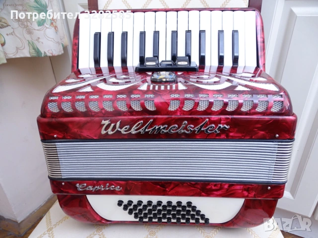 Нов акордеон Велтмайстер Каприс 40 баса, снимка 3 - Акордеони - 53702934