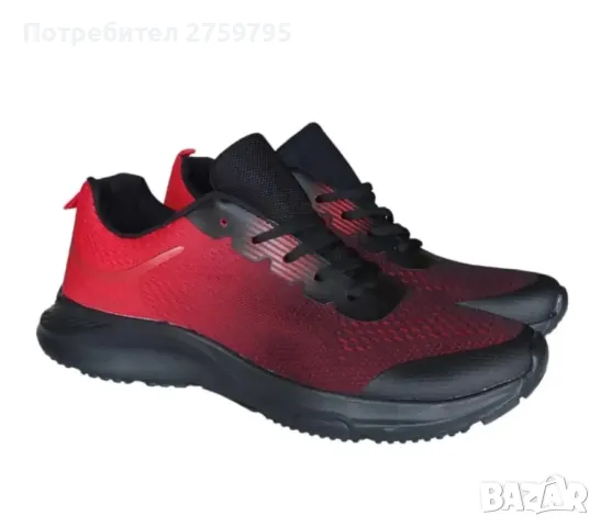 ХИТ.Мъжки спортни маратонки Red Devil;Червен

, снимка 2 - Маратонки - 49056828