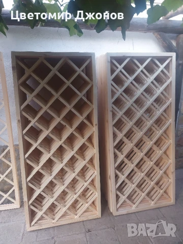 Декоративна дървена решетка, снимка 3 - Декорация за дома - 50956350