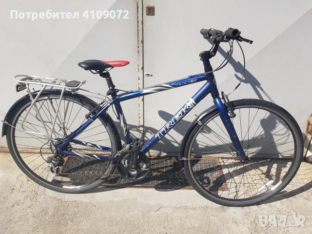 TREK Алуминиев велосипед с палцови команди 28 цола, снимка 2 - Велосипеди - 54162664