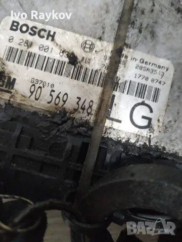 ECU ДВИГАТЕЛ OPEL 90569348 LG , 0281001634 , komplekt, снимка 3 - Части - 49606117