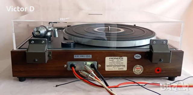  PIONEER PL-12D - Грамофон с нов капак, снимка 11 - Грамофони - 47509336