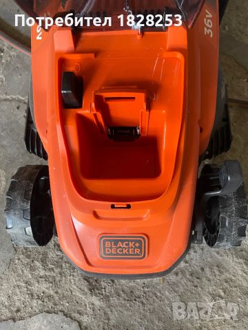 Black and decker косачка акумулаторна, снимка 6 - Градинска техника - 46361837