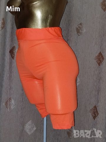 Collection M Еластичен къс клин в ярко оранжево , снимка 2 - Клинове - 45870429