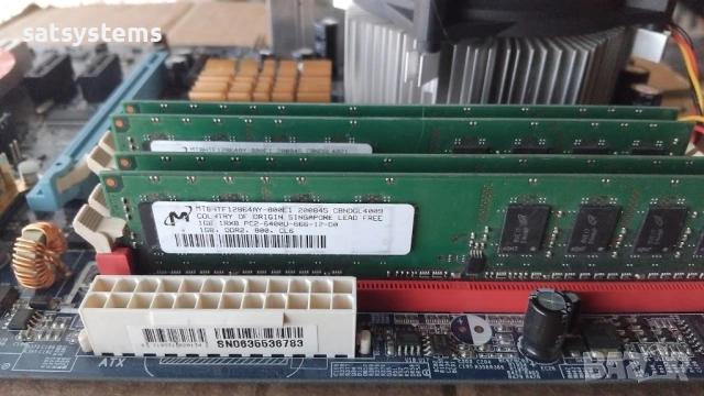 Дънна платка Gigabyte GA-945P-S3 Socket 775 CPU+FAN+RAM, снимка 8 - Дънни платки - 53863538