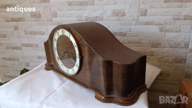 Стар каминен часовник - JUBA - Germany - Антика - 1965", снимка 5 - Антикварни и старинни предмети - 49900677