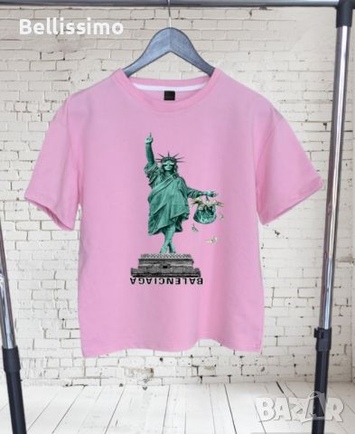 Дамска тениска с къс ръкав,🗽Balenciaga🗽Premium quality, снимка 3 - Тениски - 46577688