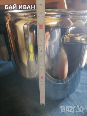 ЧИСТО НОВА ТЕНДЖЕРА ПОД НАЛЯГАНЕ , снимка 7 - Уреди за готвене на пара - 50417954