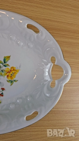 Порцеланово плато Pirkenhammer, снимка 5 - Чинии - 51779559