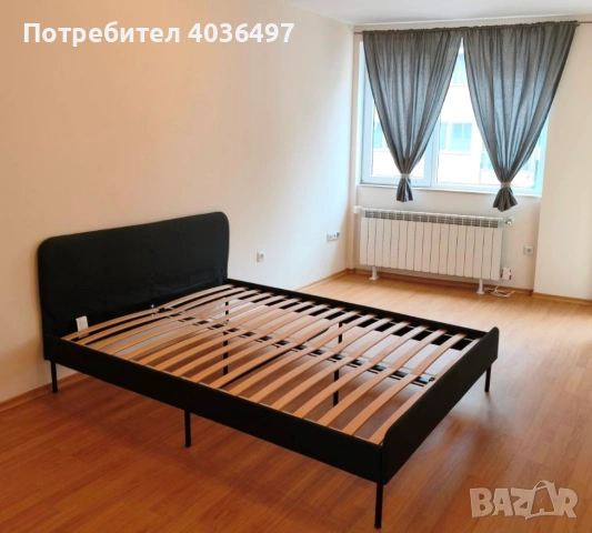 Тапицирана рамка за легло IKEA SLATTUM